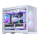 Phanteks XT M3 Fanless Tempered Glass Micro ATX PC Case - White