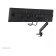 Neomounts NM-D775DX3BLACK 17-27" Full Motion Gas Spring Triple Monitor Arm - Black
