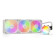 Valkyrie A360 360 ARGB Rifle Bearing All-in-One Liquid Cooler - White