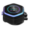 Cooler Master MasterLiquid 240 Atmos II LCD AIO Liquid CPU Cooler - Black