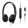 Lenovo Wired VoIP Over Ear Headset Microsoft Teams Certified - Noise Reduction