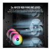 Corsair 3000D Airflow RGB Mid Tower Tempered Glass ATX Gaming PC Case - Black