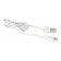 DICOTA D32045 Dual Mode Wireless Optical Mouse 1600 DPI Silent Rechargeable White