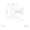 Neomounts WL40S-840BL14 32-65" Full Motion TV Wall Mount - Black