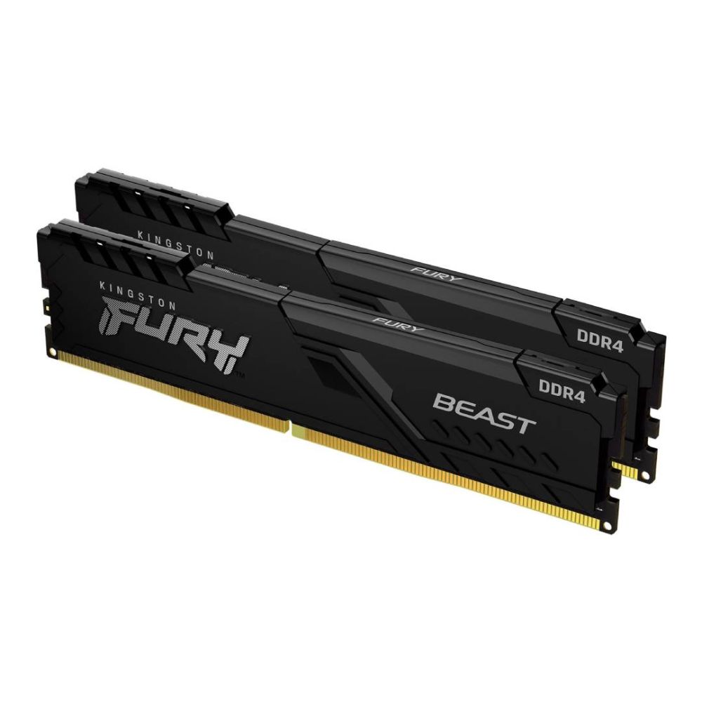 Kingston DDR4 16GB×2枚　32GB 2666MHZ KF432C16BBK2/64 - Kingston FURY Beast 64GB (2 x 32GB) DDR4