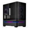 ASUS Prime AP202 ARGB Tempered Glass Micro ATX Gaming Case - Black