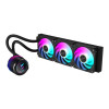 GIGABYTE AORUS WATERFORCE X II 360mm ARGB AIO Liquid CPU Cooler - Black