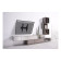 Neomounts WL35S-850BL14 40-75" Slim 3.5cm 50kg VESA 400x400 Tilting TV Wall Mount - Black