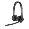 Logitech H570e Stereo USB Headset - Black