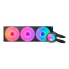 NZXT Kraken Core 360mm RGB Intel/AMD AIO Liquid CPU Cooler - Black