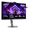 AOC AGON AG276QSG2 27" Quad HD Fast IPS 360Hz 0.3ms NVIDIA G-Sync Pulsar Height Adjustable Gaming Monitor with Speakers