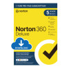 Norton 360 Deluxe - 50GB, 1 User, 5 Devices, 1-Year, Includes VPN & AntiScam, Auto Renews, Digital Key