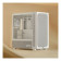 TRYX FLOVA F50 Tempered Glass Mid Tower Gaming PC Case - White