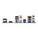 cable ports of GIGABYTE AMD B650M D3HP AX micro ATX Motherboard