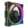ASUS Prime MR120 ARGB 120mm Reverse PC Fan Triple Pack - Black