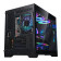 CiT Concept Black MATX Gaming Cube PC Case - Black