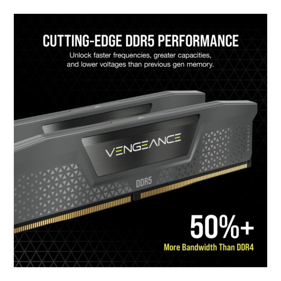 Corsair Vengeance 6000 MHz DDR5 RAM with high bandwidth for gaming