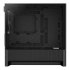 NZXT H3 Flow Tempered Glass Micro-ATX Gaming PC Case Black