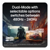 LG UltraGear 32GX870A-B 32" OLED Dual Refresh UHD 4K 240Hz / Full HD 480Hz 0.03ms USB-C Height Adjustable Gaming Monitor