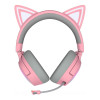 Razer Kraken Kitty V3 Pro Wireless Gaming Over-Ear Headset with Chroma RGB - Quartz Pink