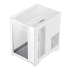 GameMax Infinity Mini microATX PC White Gaming PC Case - White