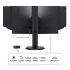 BenQ Zowie XL2546X+ 24.1" Fast TN 280Hz DyAc 2 Height Adjustable Esports Gaming Monitor