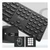 MSI FORGE K210 Wireless Combo Gaming Keyboard with Mouse - Black