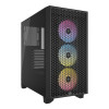 Corsair 3000D Airflow RGB Mid Tower Tempered Glass ATX Gaming PC Case - Black