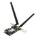 ASUS PCE-BE6500 WiFi 7 PCI-E 2 External Antennas WPA3 WiFi Adapter