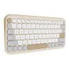 ASUS Marshmallow KW100 75% Wireless Keyboard - Oat Milk