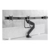 Neomounts NM-D775DX3BLACK 17-27" Full Motion Gas Spring Triple Monitor Arm - Black