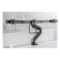 Neomounts NM-D775DX3BLACK 17-27" Full Motion Gas Spring Triple Monitor Arm - Black
