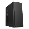 CiT Classic Mid-Tower ATX Desktop PC Case with 500W Power Supply - Black