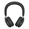 Jabra Evolve2 75 Wireless USB-A On-Ear MS Teams Stereo Headset With Stand - Black