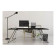 Neomounts FPMA-D550NOTEBOOK 10-32" Full Motion Desk Mount Single Monitor Arm with Laptop Holder - Black