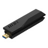 MSI BE6500 WiFi 7 Tri-Band USB Adapter