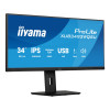 iiyama Prolite XUB3493WQSU-B6 34" IPS Ultrawide QHD Height Adjustable Monitor