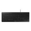 Cherry Stream Full-size Monochromatic USB Wired Keyboard - Black