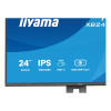 iiyama ProLite XB2497HSNH-B1 23.8" Full HD IPS 100Hz 1ms USB-C Height Adjustable Monitor with Speakers and Webcam - Matte Black