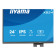 iiyama ProLite XB2497HSNH-B1 23.8" Full HD IPS 100Hz 1ms USB-C Height Adjustable Monitor with Speakers and Webcam - Matte Black