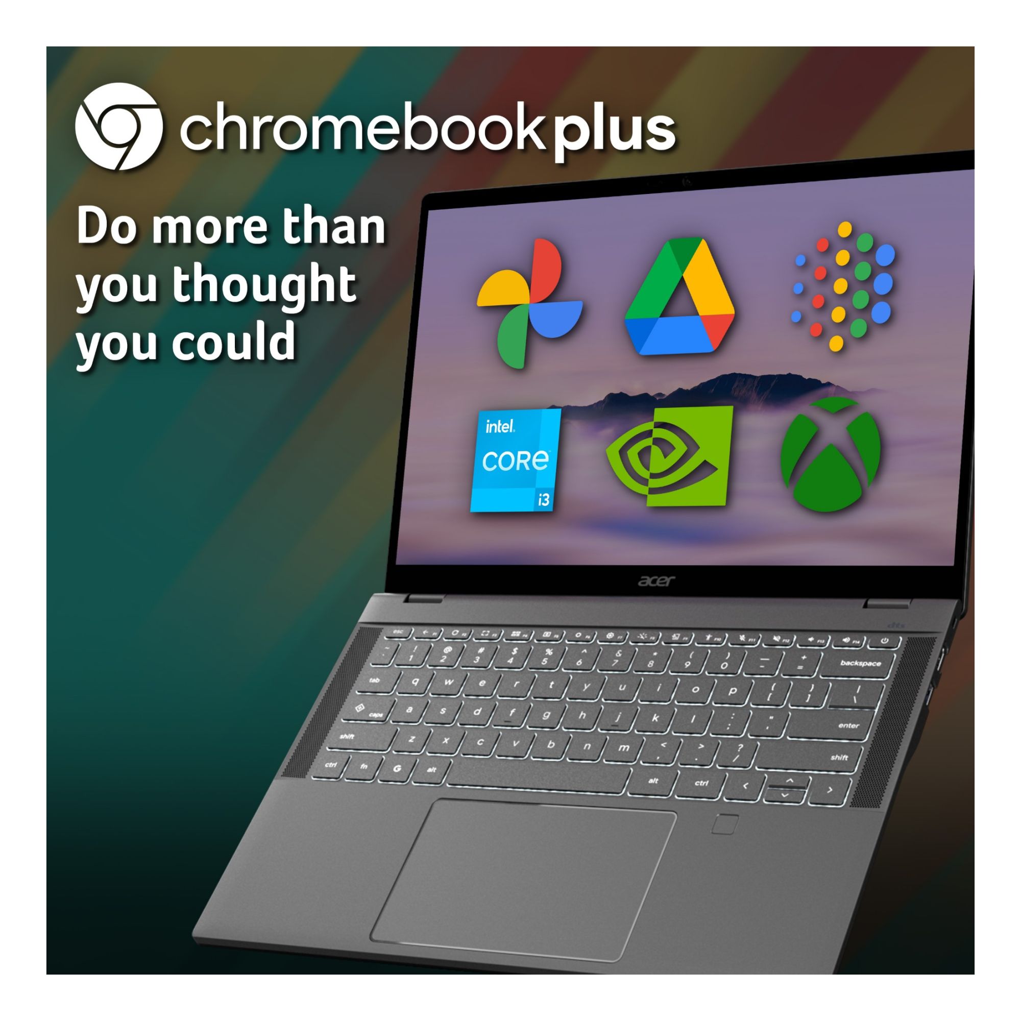 Acer Chromebook Plus 514 i3 8GB 256GB Laptop