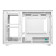 DeepCool CH260 Tempered Glass MicroATX Gaming PC Case - White
