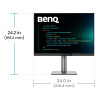 BenQ RD280UG 28.2" 4K Ultra HD IPS 120Hz 5ms USB-C Height Adjustable Monitor with Speakers