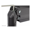 Neomounts NM-D775DX3BLACK 17-27" Full Motion Gas Spring Triple Monitor Arm - Black