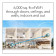 Netgear RBK753 Orbi AX4200 Tri-Band WiFi 6 Mesh System can wifi coverage to 6000 sq. ft. through close door, ceiling and walls, enough to cover a big home