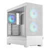 Fractal Design Pop Air RGB White ATX Mid Tower Tempered Glass PC Case