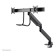 Neomounts NM-D775DXBLACK 10-32" Gas Spring Monitor Arm - Black