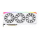 XFX AMD Radeon RX 9070XT Mercury Magnetic Air 16GB OC Gaming Graphics Card White