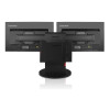 Lenovo ThinkCentre Tiny-In-One Dual Monitor Desk Mount Stand - Black