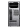 CiT Course Micro ATX Case with Brushed Aluminium Front & 1 x 8cm Rear Fan
